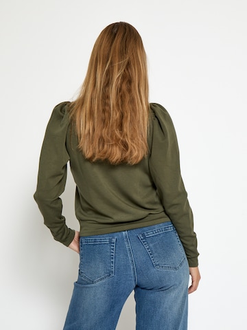 Sweat-shirt 'Dicette' Peppercorn en vert
