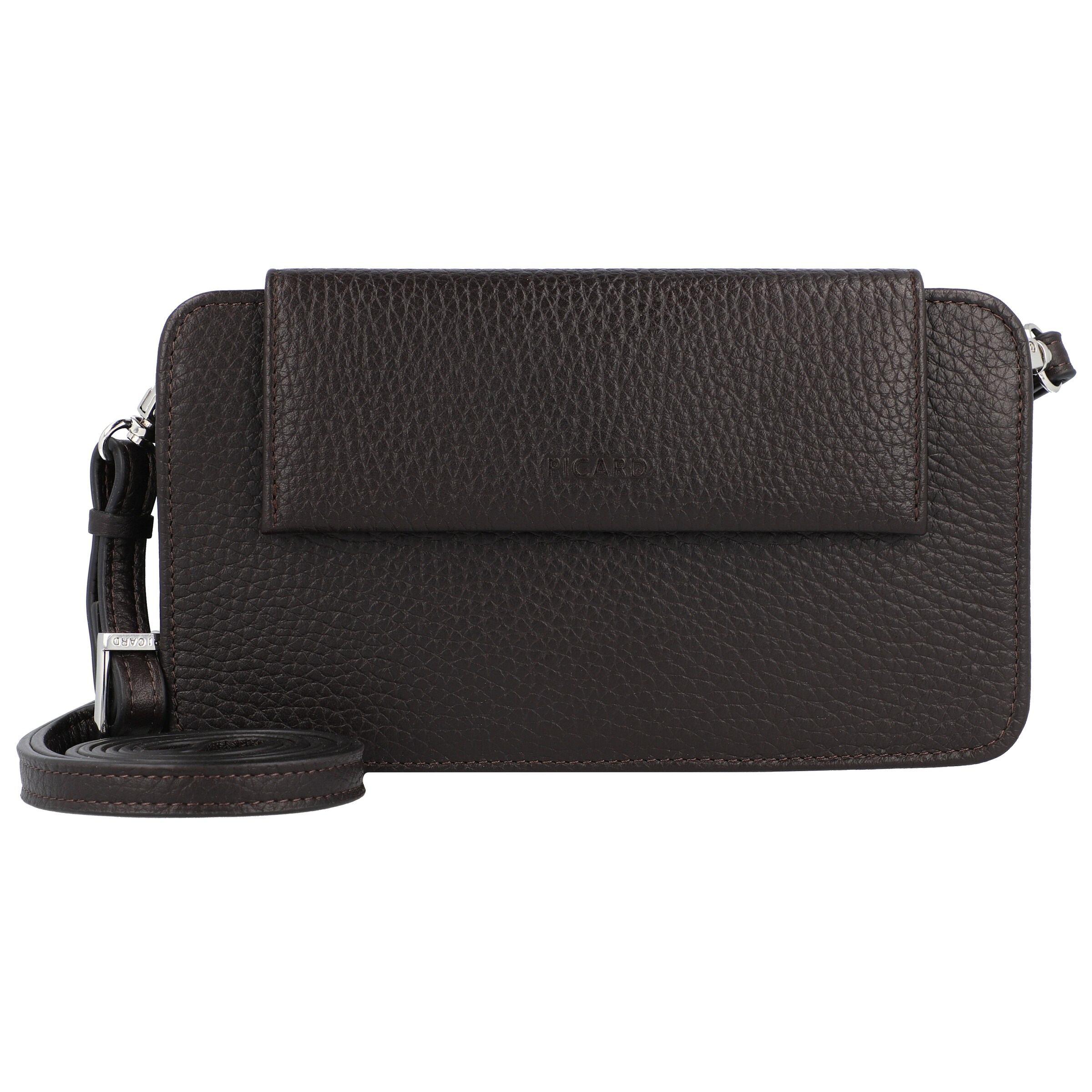 Picard Clutch 'Pure 1' in Blau: Vorderseite