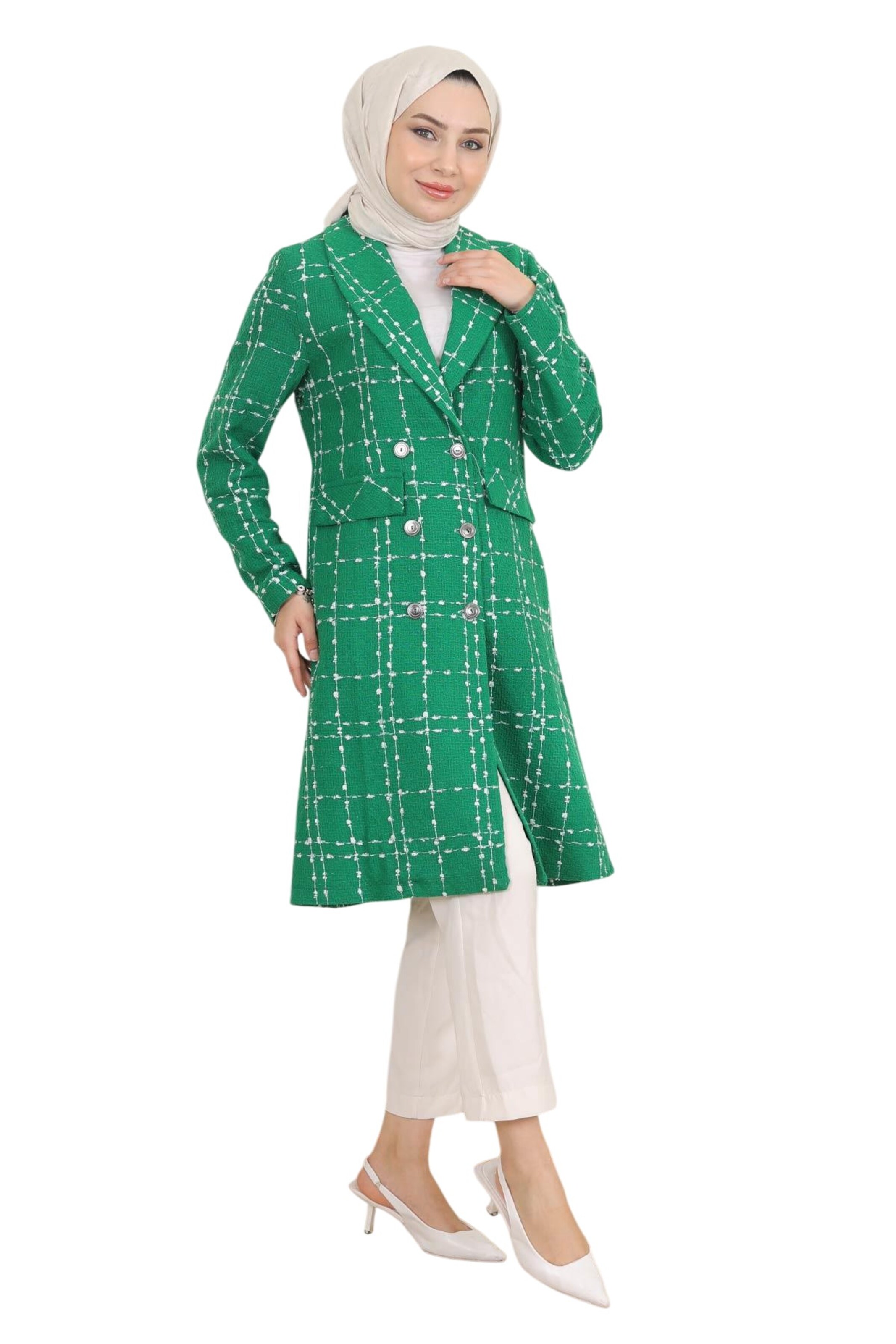 MODAMIHRAM Mantel in Grün