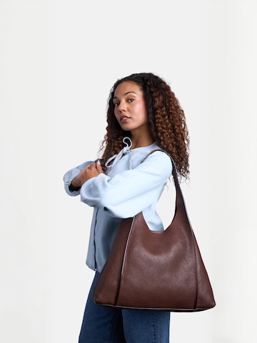 Cabas ' Siv ' RE:DESIGNED en marron : devant