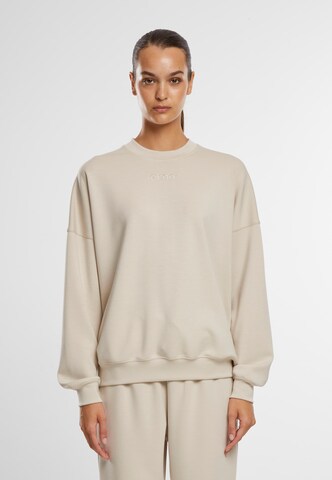 Aim'n Sweatshirt i beige: framsida