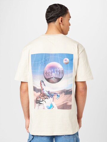 T-Shirt 'Metaverse' Karl Kani en beige