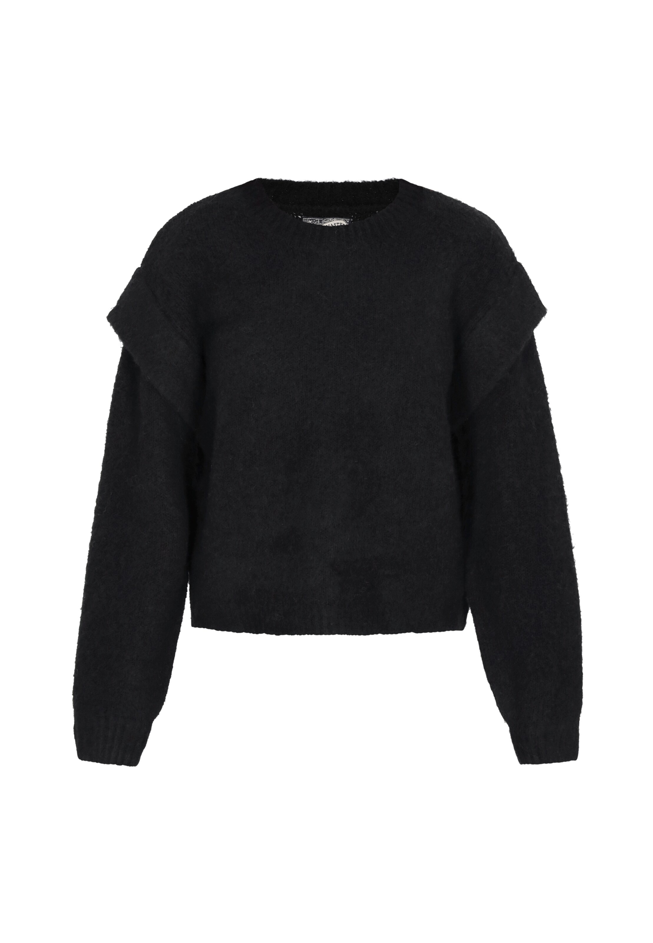 Pull-over DreiMaster Vintage en noir : devant