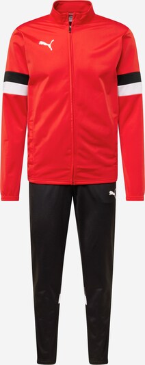 PUMA Trainingspak 'TeamRise' in de kleur Rood / Zwart / Wit, Productweergave