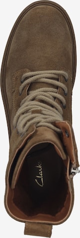 CLARKS Lace-Up Boots in Brown