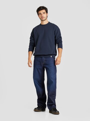 G-STAR Sweatshirt 'Essential' i blå