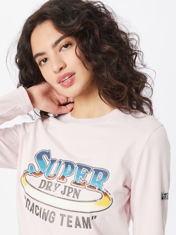 Superdry T-shirt 'Boho' i rosa