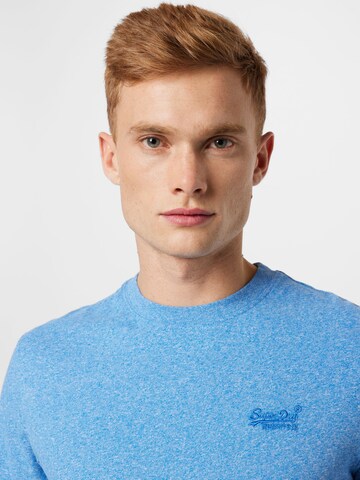 Superdry T-Shirt 'Vintage' in Blau