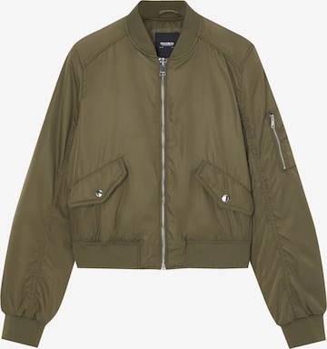 Veste mi-saison Pull&Bear en vert : devant