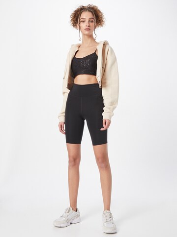 Girlfriend Collective Skinny Sporthose in Schwarz