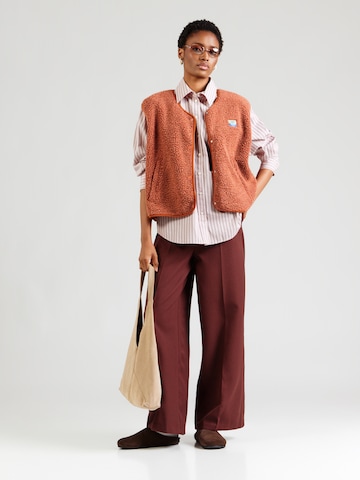 Gilet 'HOKTOWN' AMERICAN VINTAGE en rouge