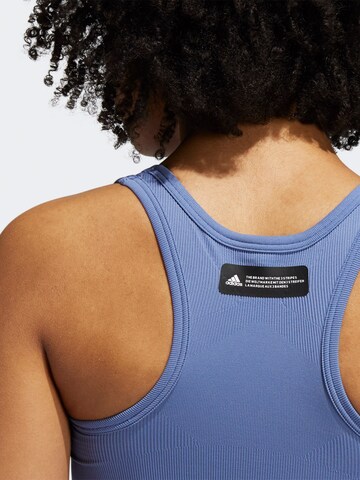 ADIDAS SPORTSWEAR Bustier Sport bh 'Studio' in Lila