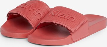 Calvin Klein Sandale in Rot