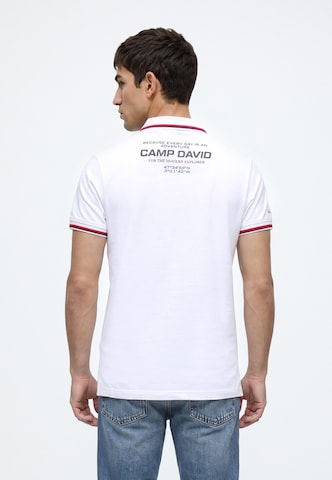 CAMP DAVID Tričko 'French Coast I' – bílá