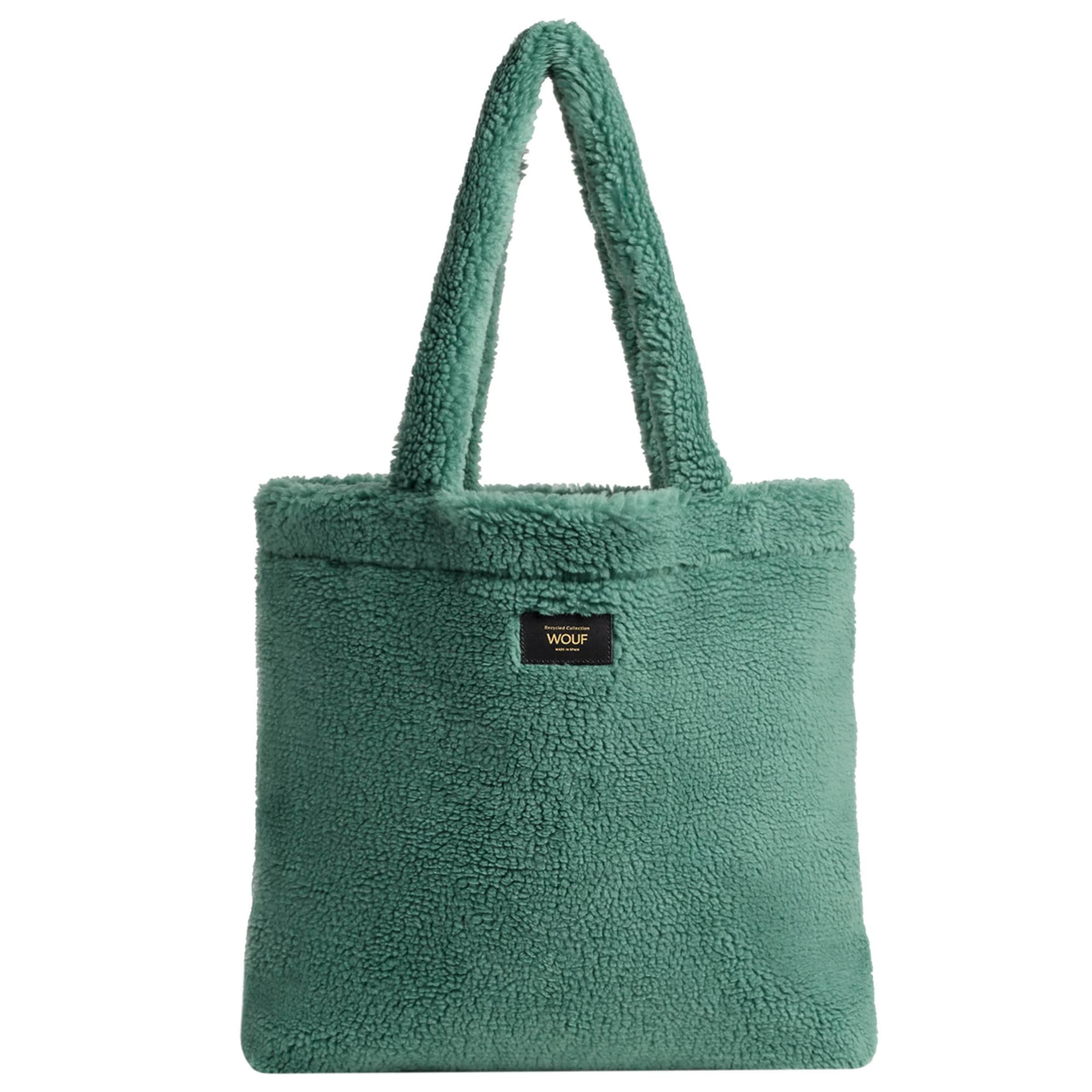 Wouf Shopper in Green: front