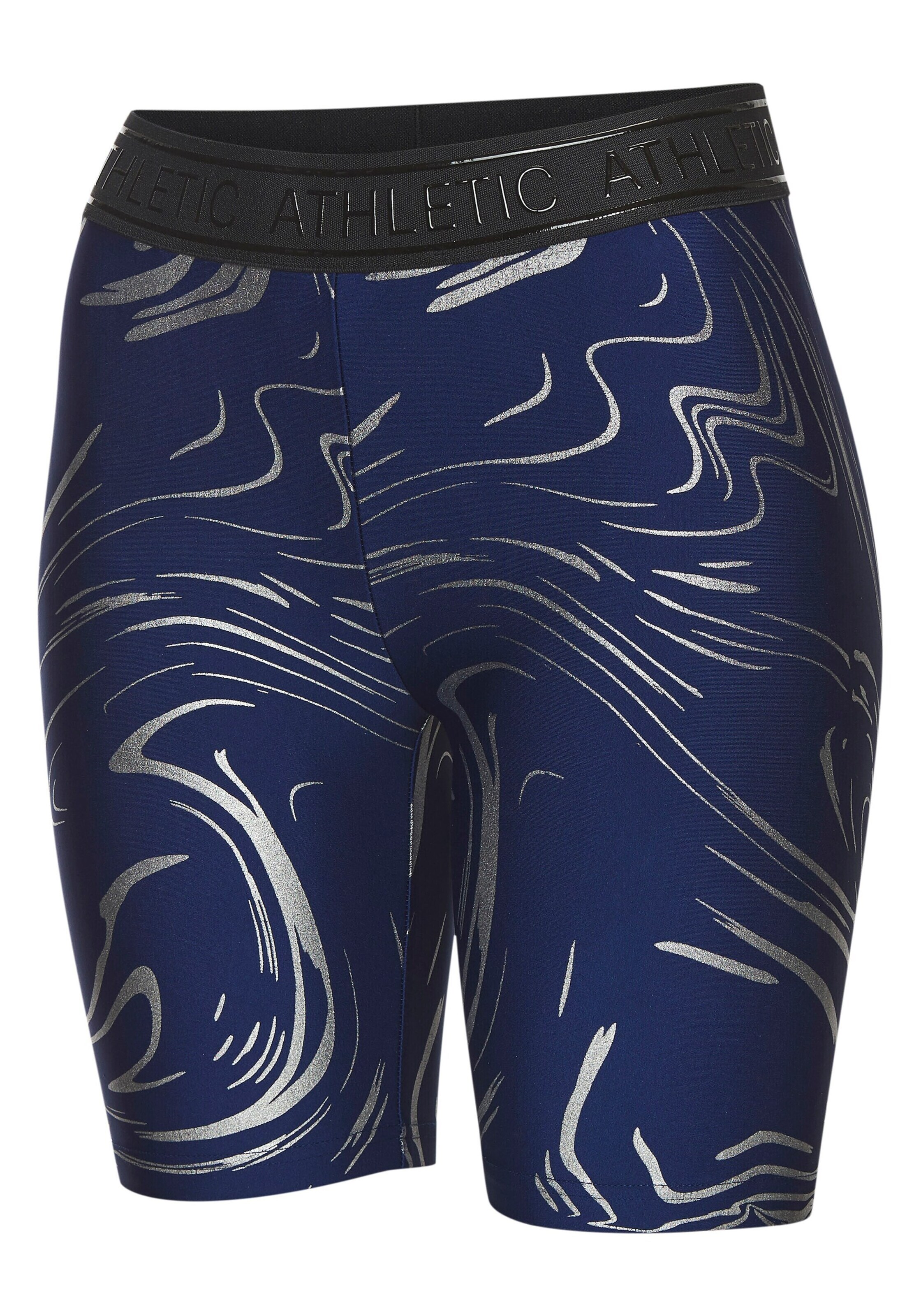 LASCANA ACTIVE - Skinny Calças de desporto em azul