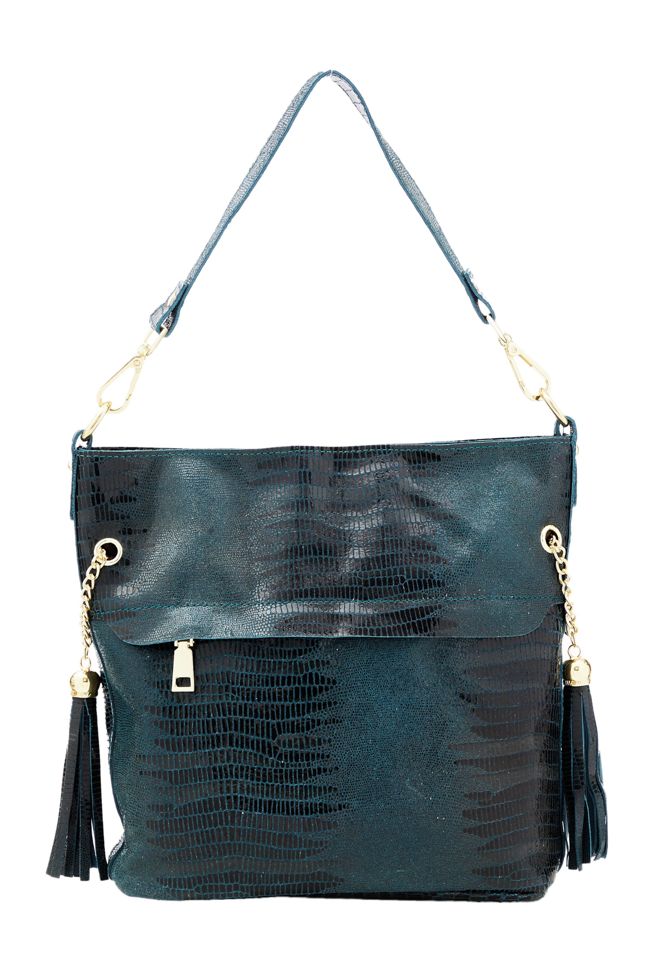 Usha Τσάντα ώμου σε μπλε: μπροστά