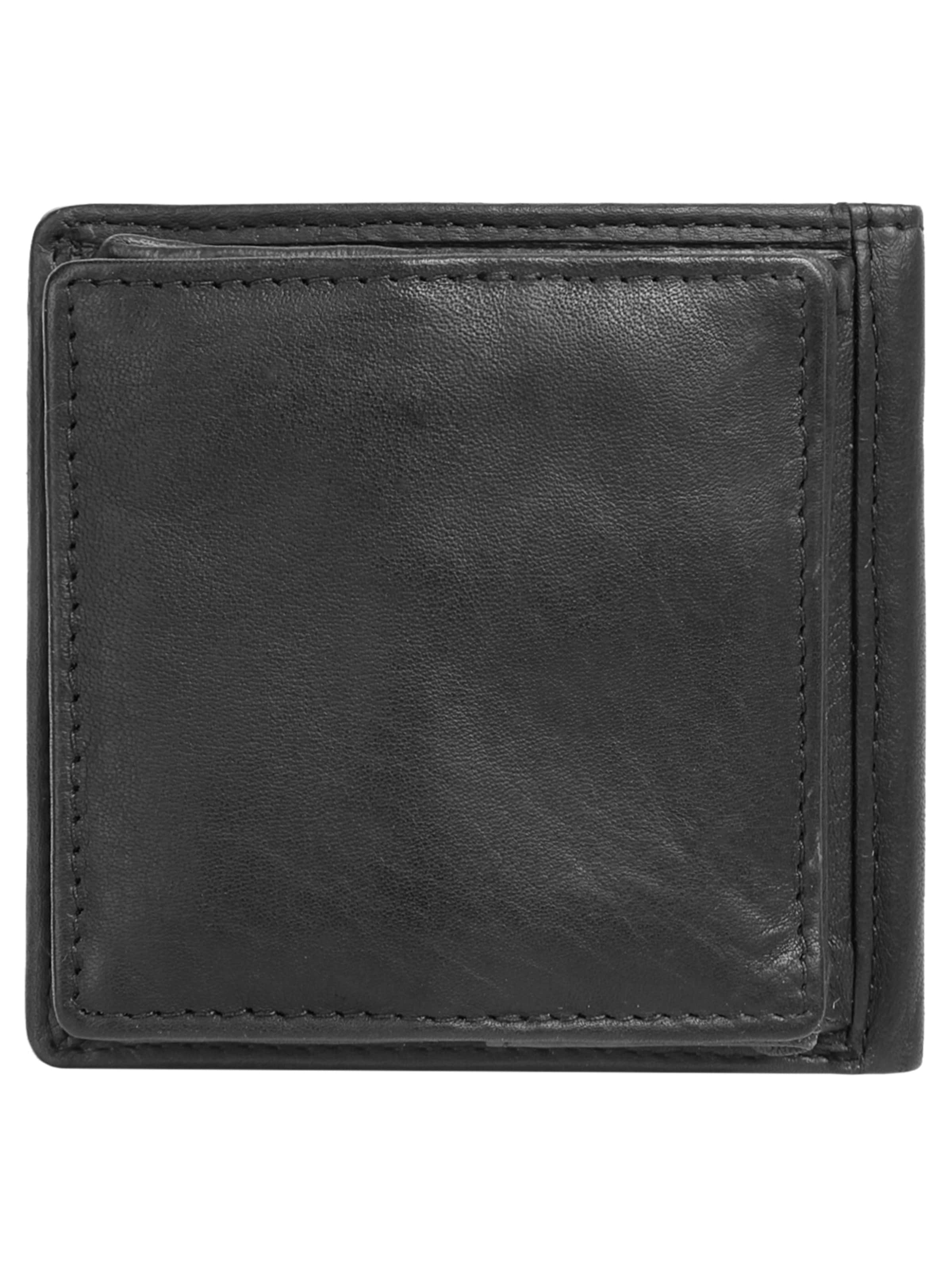 BODENSCHATZ Wallet in Black: front