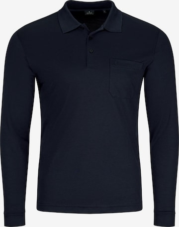 Ragman Shirt 'Basic' in Blue: front