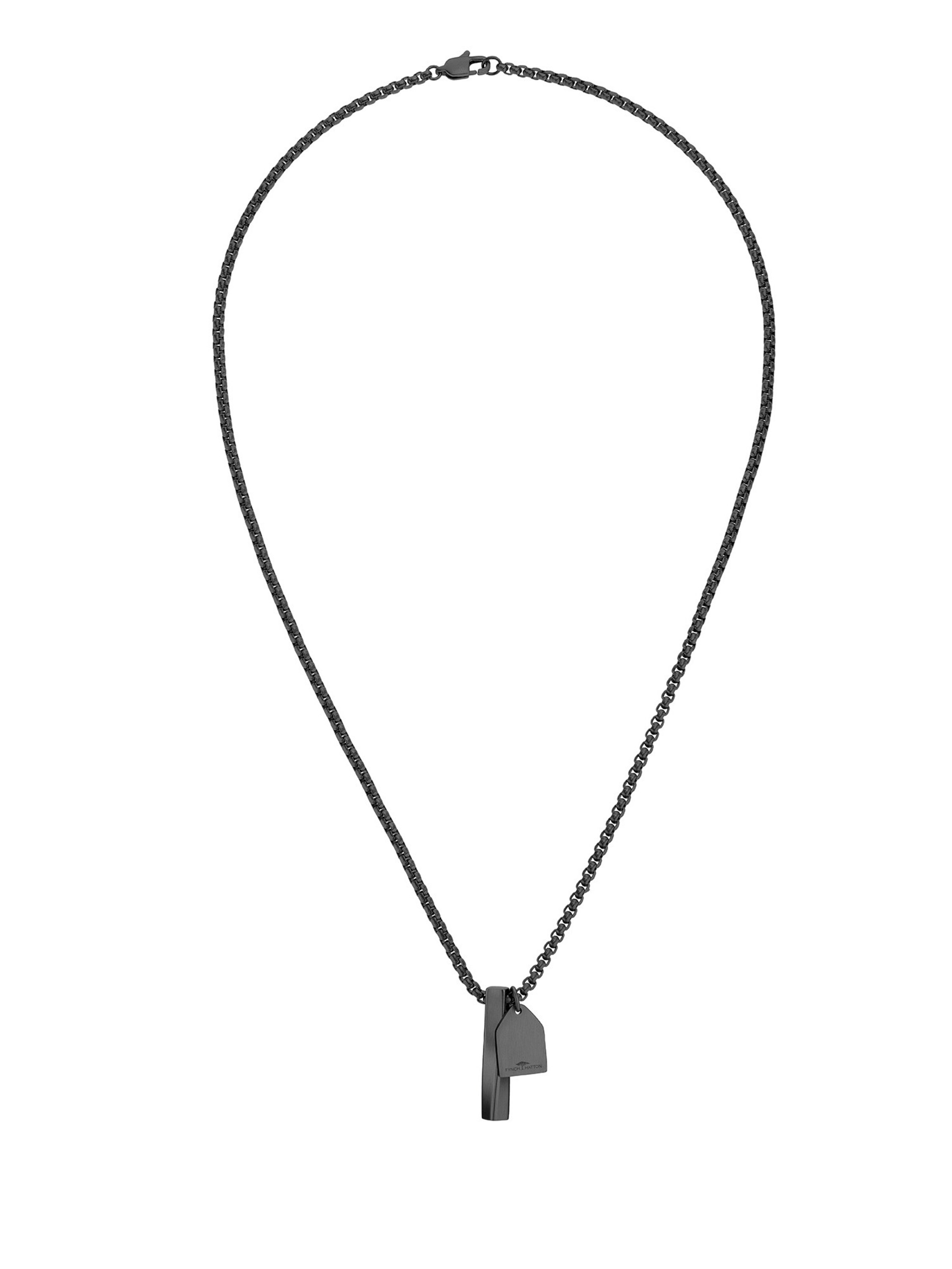 FYNCH-HATTON Ketting in Zwart: voorkant