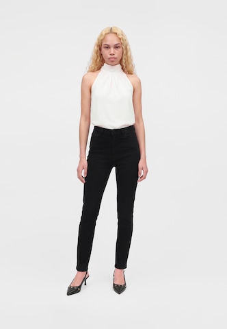 GUESS Skinny Džínsy - Čierna: predná strana