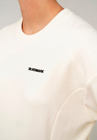 GIORDANO Sweatshirt 'Silvermark' in White