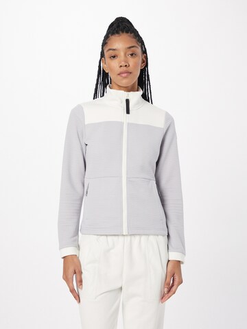 ICEPEAK Sportief sweatvest 'ADANA' in Grijs: voorkant