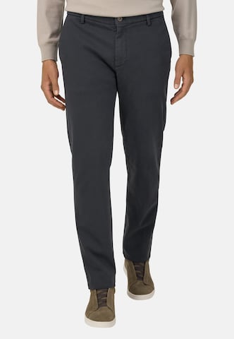 Boggi Milano Slimfit Broek in Blauw: voorkant