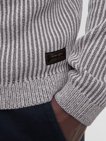 JACK & JONES Pullover 'JJEDOVER' in Grau