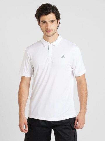 Maglia funzionale di ADIDAS GOLF in bianco: frontale