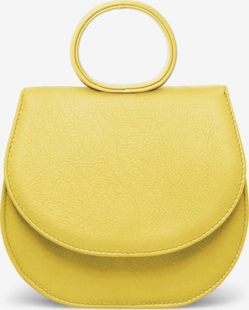 Gretchen Shoulder Bag 'Ebony Mini Loop Bag' in Yellow: front