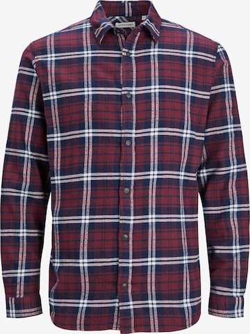 JACK & JONES Regular fit Overhemd in Rood: voorkant