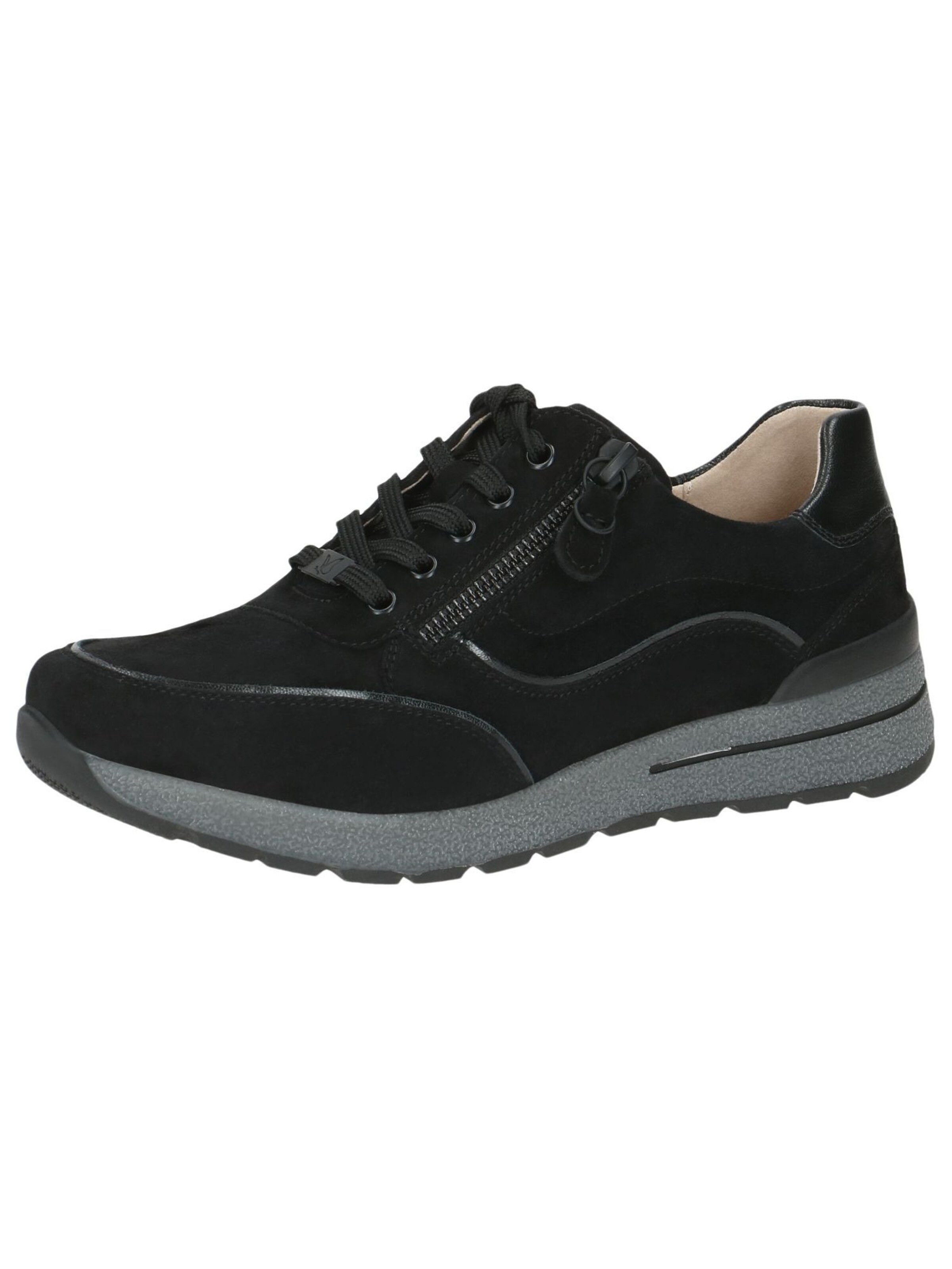 CAPRICE Platform trainers in Black: front