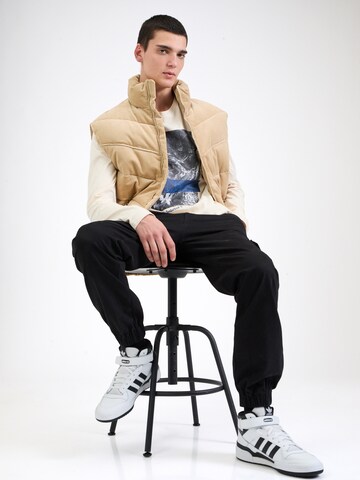 TIMBERLAND Shirt 'Adventure of the Outside' in Beige