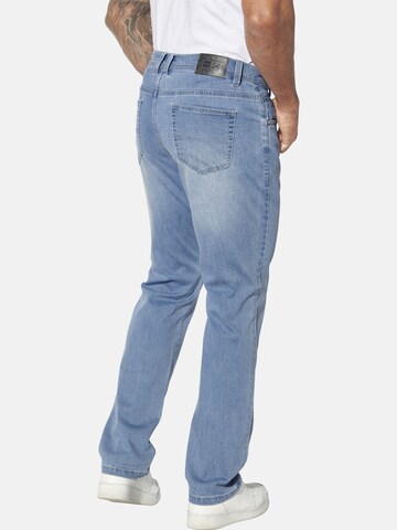 Jan Vanderstorm Loosefit Jeans ' Bjowid ' in Blauw