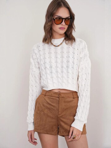 Pull-over MixRay en beige