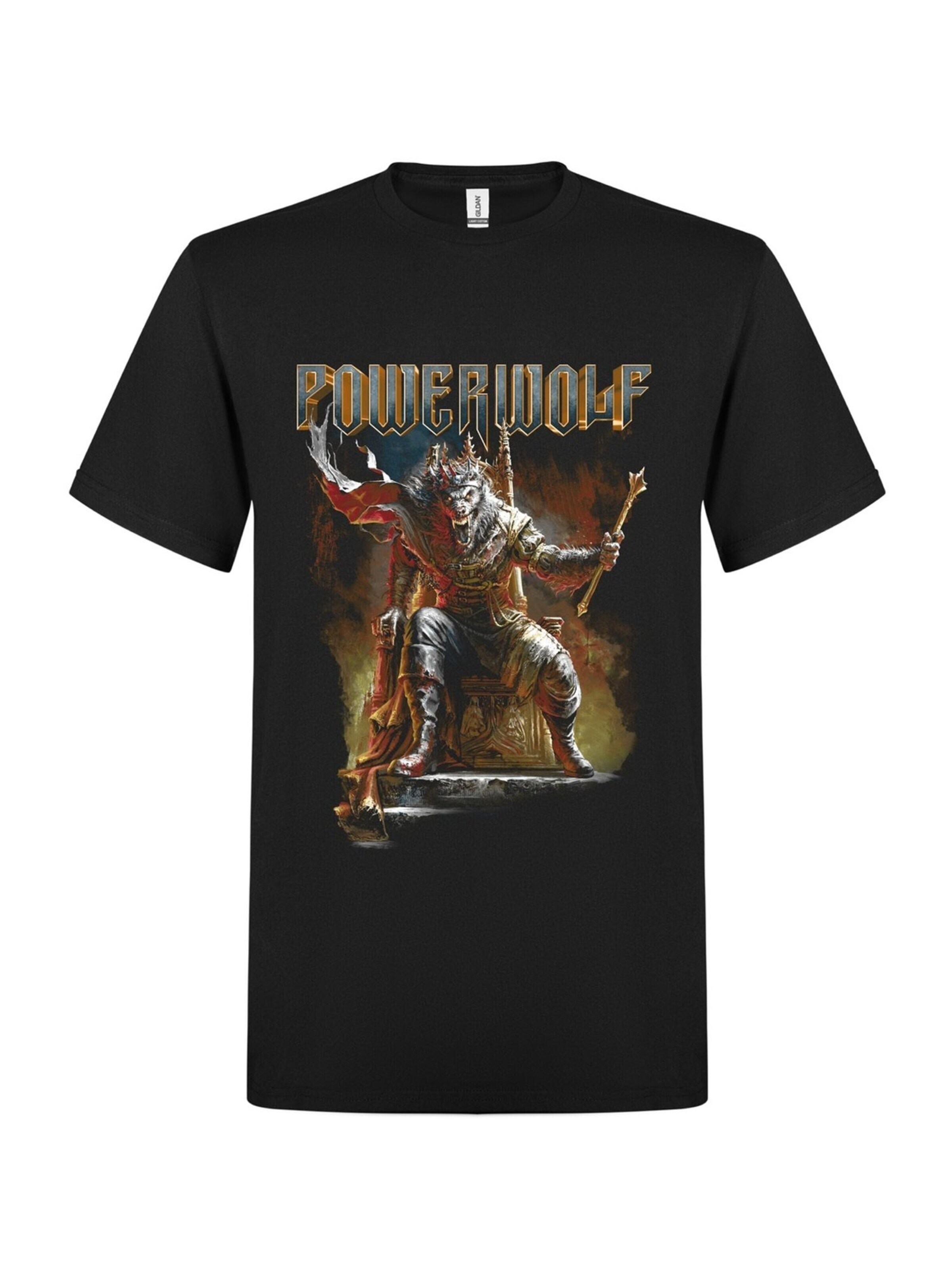 Rockshirts Shirt 'Powerwolf Wake Up The Wicked' in Black: front