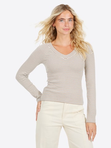 Maglietta di BRAVE SOUL in grigio: frontale