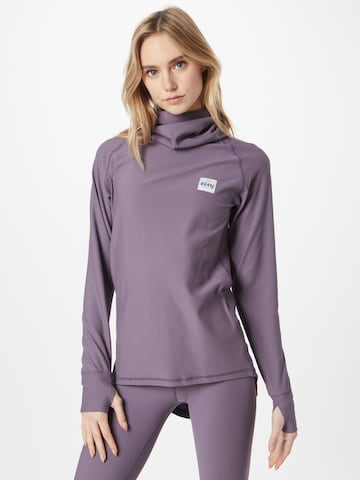 T-shirt fonctionnel 'Icecold Gaiter' Eivy en violet : devant