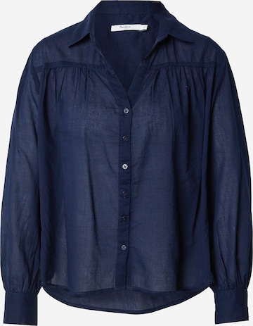 Chemisier 'ZIRA' Pepe Jeans en bleu : devant