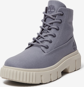TIMBERLAND Lace-up bootie in Purple: front