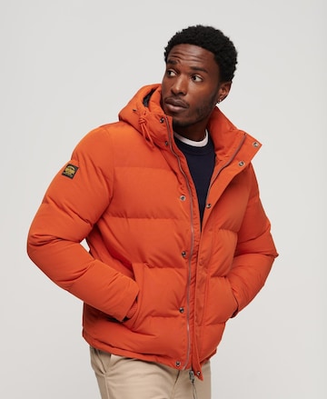 Superdry - Casaco de inverno 'Everest' em laranja