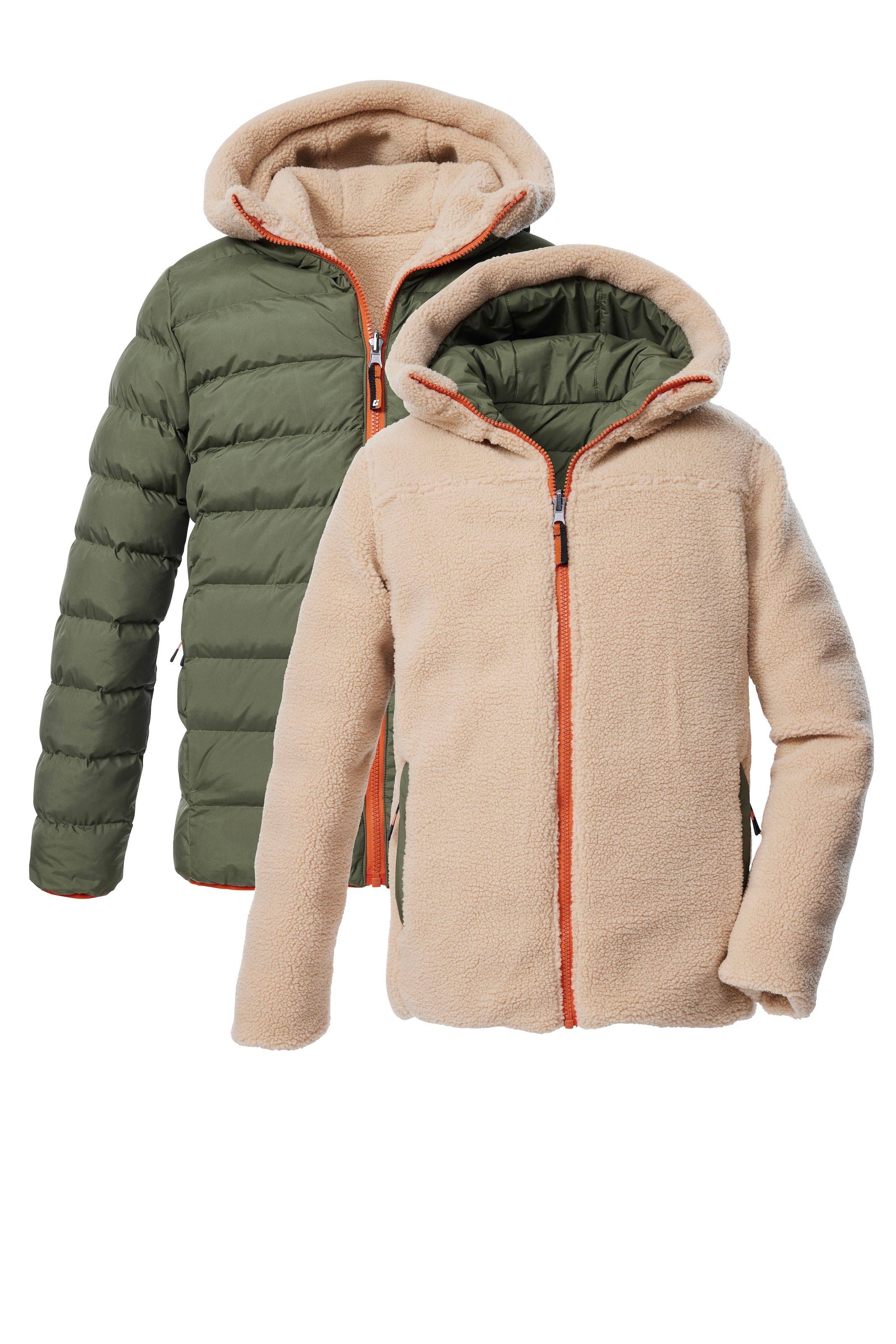 KILLTEC Performance Jacket in Green: front