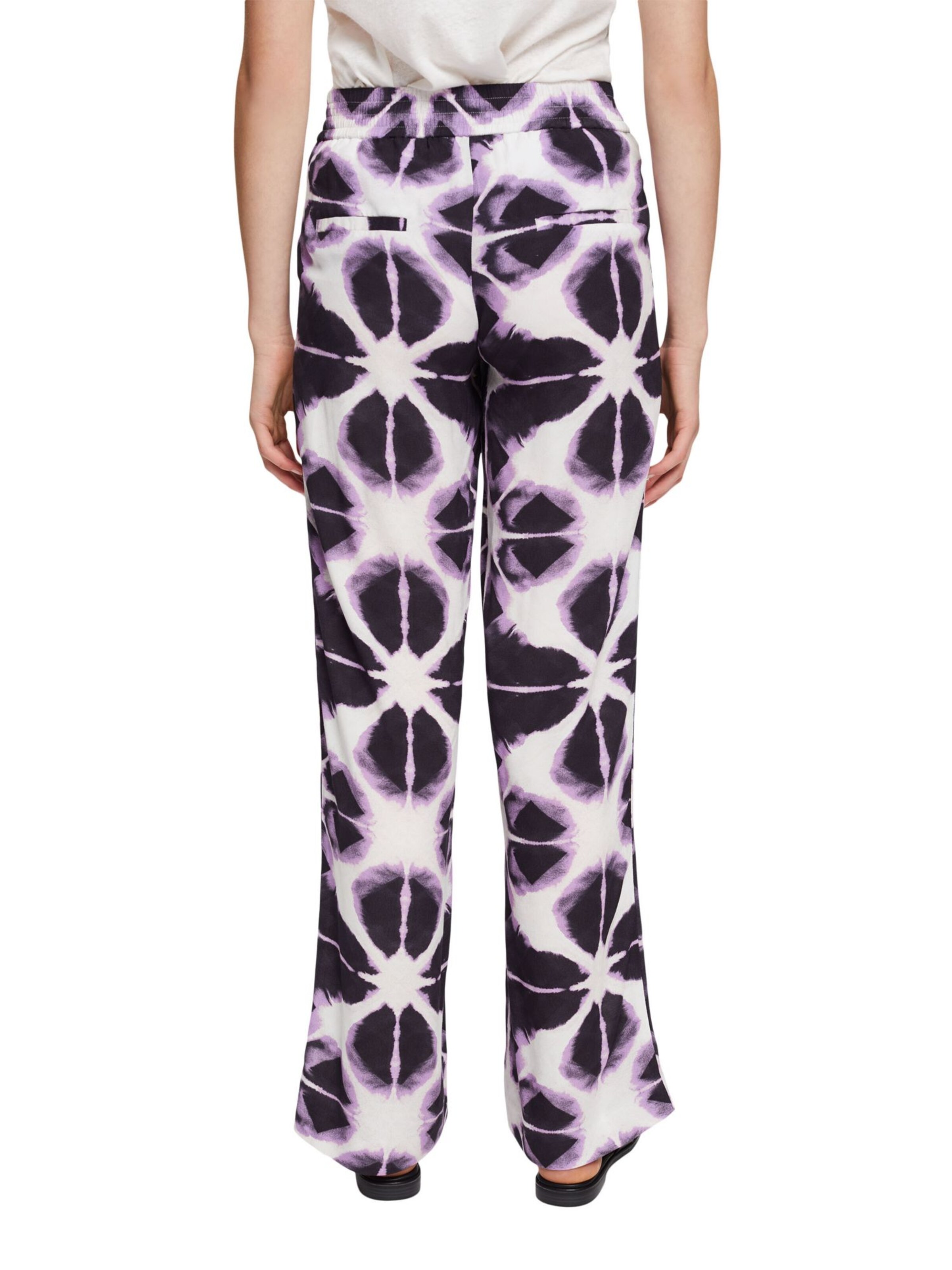 ESPRIT Wide Leg Hose in Lila