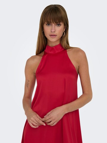 ONLY - Vestido 'VICTORIA' em vermelho