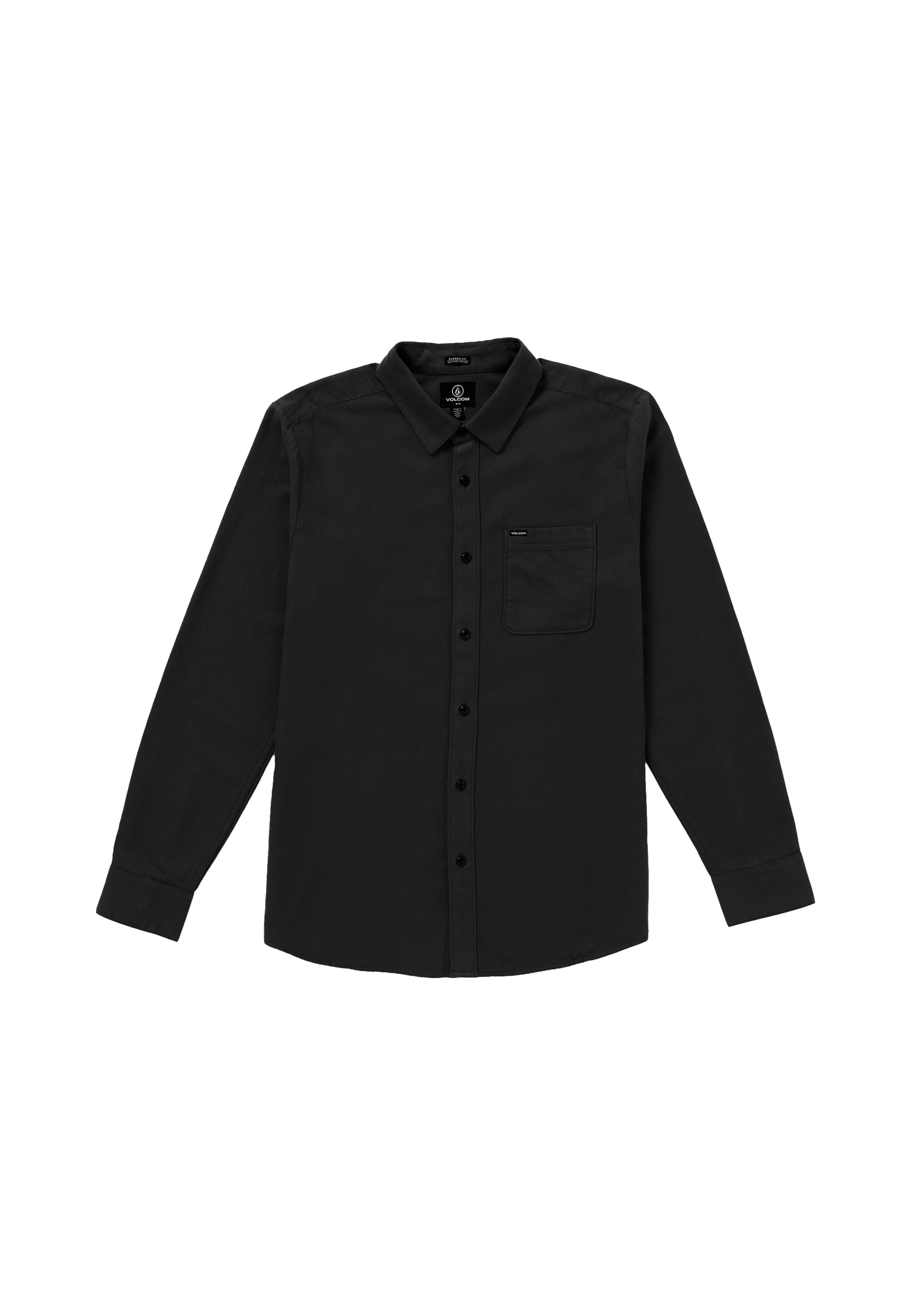 Fit confort Chemise 'Caden' Volcom en noir : devant