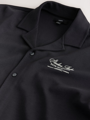 Next Regular fit Риза в черно