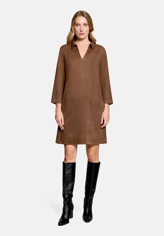 Robe Betty Barclay en marron : devant