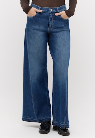 Angels Wide Leg Jeans in Blau: Vorderseite