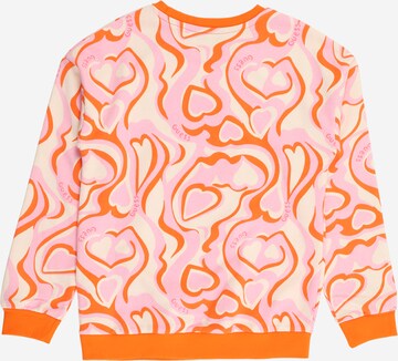 GUESS Sweatshirt in Oranje
